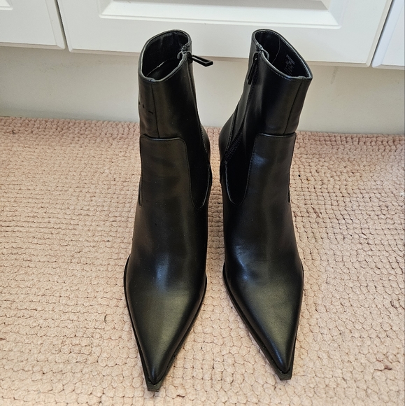 ✨️Zara✨️POINTED-TOE HEELED ANKLE BOOTS - Picture 8 of 16